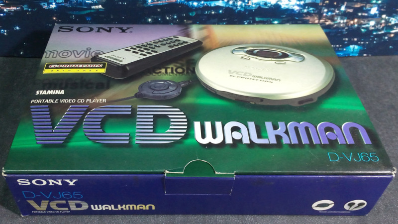 CD Walkman Sony D-VJ65 ของใหม่ มือหนึ่ง