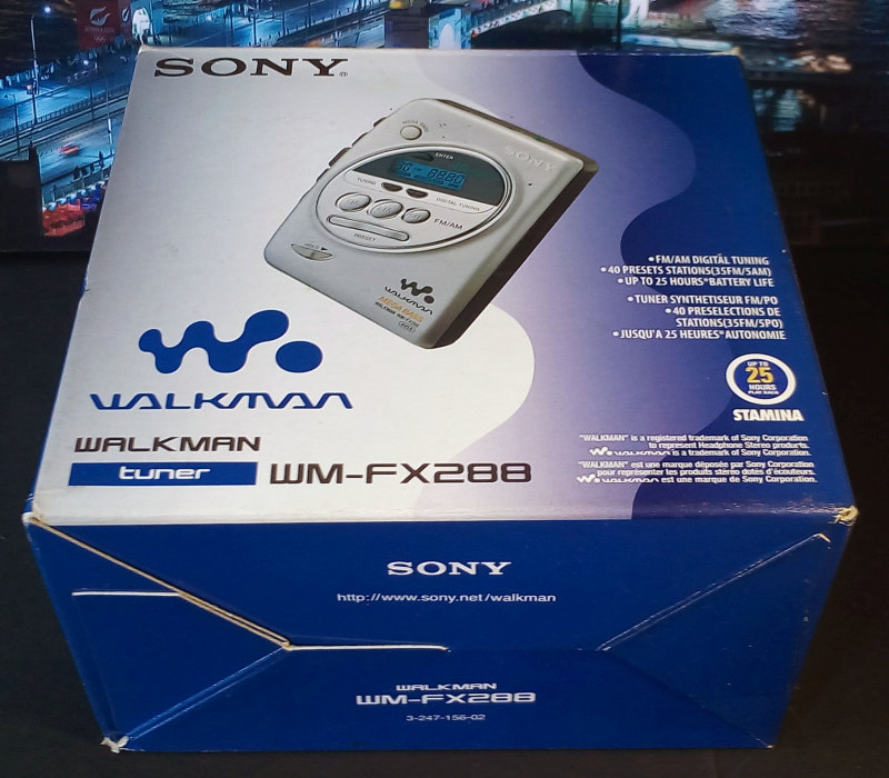 ซาวน์เบาท์ เทป Sony WM-FX288 มือหนึ่ง ของใหม่