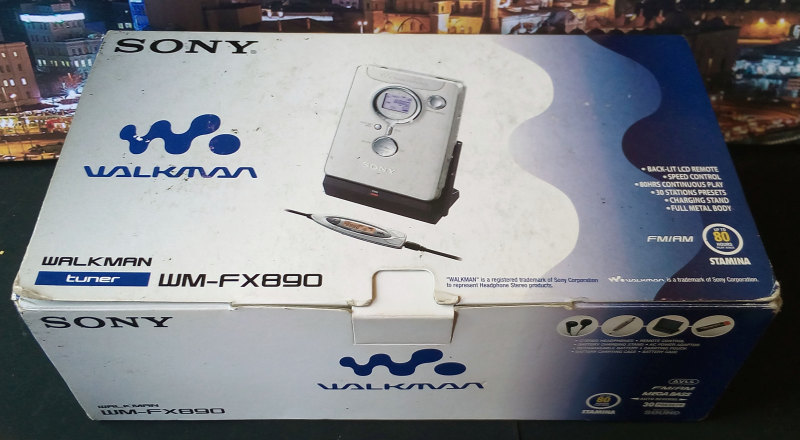 ซาวน์เบาท์ เทป Sony Walkman WM-FX890 ของใหม่ มือหนึ่ง
