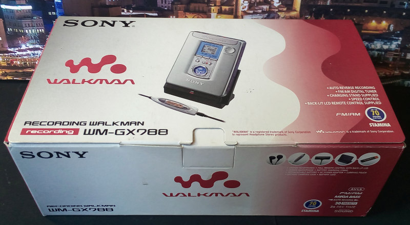 ซาวน์เบาท์ เทป Sony Walkman WM-GX788 ของใหม่ มือหนึ่ง