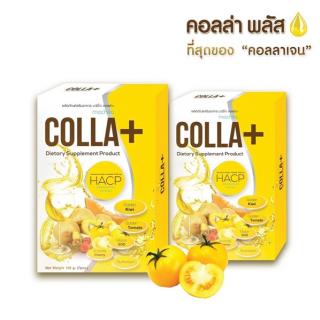 ขาย Colla Plus Collagen คอลล่า พลัส คอลลาเจน ผลิตภัณฑ์คอลลาเจนบำรุงผิว 2 กล่อง