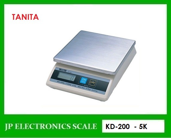 เครื่องชั่งดิจิตอล 5000g ตาชั่งดิจิตอล5000g ยี่ห้อ TANITA รุ่น KD200-5kg 