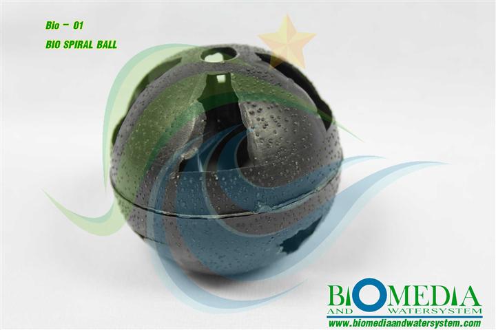 BIO SPIRAL BALL  ขายลูกมีเดีย  pall ring media มีเดียลูกบอล 0863771698